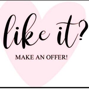 Closet clear- huge markdowns- send me your best offer💕